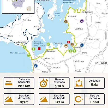 Apartamento ático Con Terraza, Garaje Y Muy Céntrico O Grove