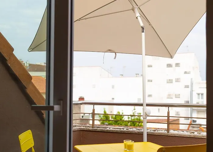 Atico Con Terraza, Garaje Y Muy Centrico アパート オ・グローベ
